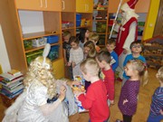 Barbora, Mikuláš, čert a anděl ve školce